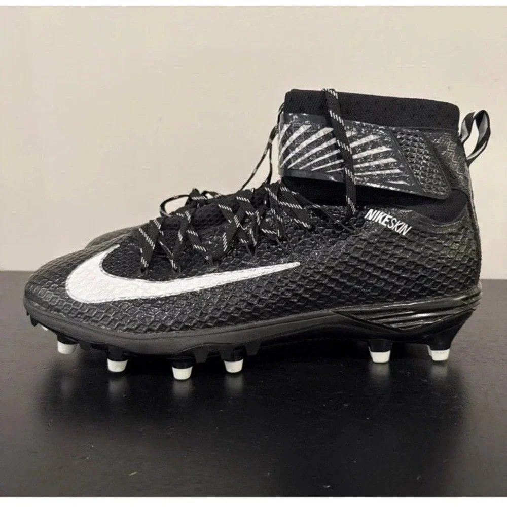 NIKE Men's‎  Lunarbeast Elite TD CF Black Football Cleats Mens 18  New With Box